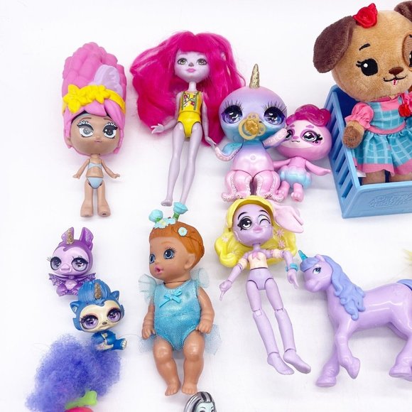 Doll Mini Figures Girls Toy Box Lot 30+ pieces Tiny Tukkins Baby Alive Unicorn - Picture 13 of 15